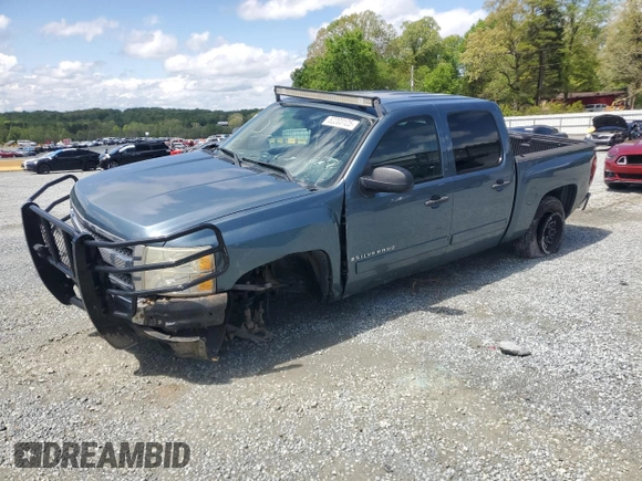 2009 Chevrolet Silverado 1500 LT with VIN 3GCEC23J19G110397, listed as a Copart auction lot 52203125 with 175,022 mi miles and Salvage Title. Bid and sale history available at carsss.com. Image 1.