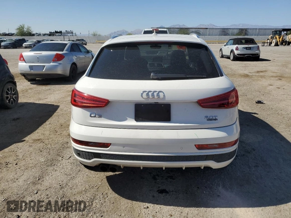 2016 Audi Q3 Prestige with VIN WA1GFCFS5GR004116, listed as a Copart auction lot 57690675 with 122,081 mi miles and Salvage title. Bid and sale history available at DreamBid. Image 6.