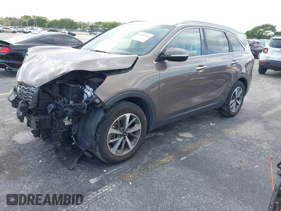 2019 Kia Sorento EX Sport V6 with VIN 5XYPH4A56KG525795, listed as a IAAI auction lot 41321008 with 66,583 mi miles. Bid and sale history available at carsss.com. Image 18.