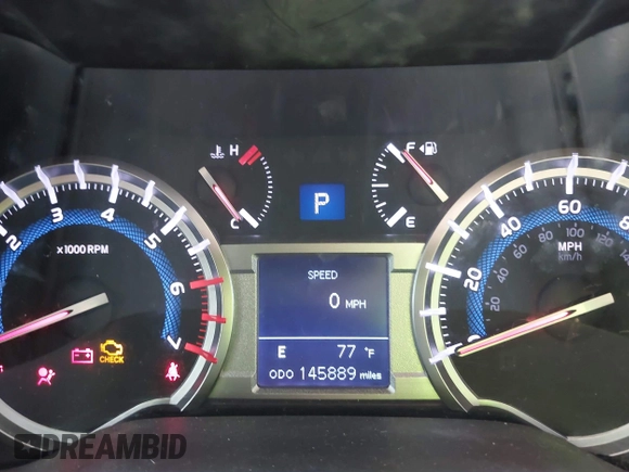 2018 Toyota 4Runner SR5 с VIN JTEZU5JRXJ5189536, выставлен на аукционе IAAI как лот 42314799 с пробегом 145 889 миль миль и . История ставок и продаж доступна на DreamBid. Изображение 7.