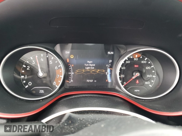 2021 Jeep Compass Trailhawk с VIN 3C4NJDDB7MT600738, выставлен на аукционе Copart как лот 50995715 с пробегом 72 157 миль миль и Списание • Salvage title. История ставок и продаж доступна на DreamBid. Изображение 9.