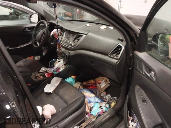 2017 Hyundai Tucson SE with VIN KM8J3CA42HU293608, listed as a IAAI auction lot 41228892 with 140,229 mi miles. Bid and sale history available at carsss.com. Image 5.