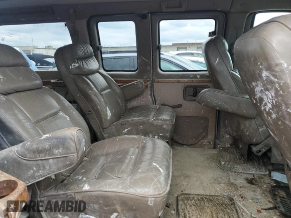 2003 Chevrolet Express Cargo YF7 Upfitter with VIN 1GBFG15T731232886, listed as a Copart auction lot 63531595 with 172,523 mi miles and Salvage title. Bid and sale history available at DreamBid. Image 10.