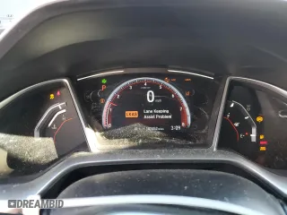 2019 Honda Civic Sedan Sport with VIN 2HGFC2F82KH506102, listed as a Copart auction lot 44227105 with 107,452 mi miles and Salvage Title. Bid and sale history available at carsss.com. Image 9.