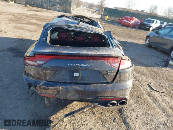 2022 Kia Stinger GT1 with VIN KNAE45LCXN6102128, listed as a IAAI auction lot 41580484 with Not Provided miles and . Bid and sale history available at DreamBid. Image 15.