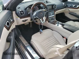 2014 Mercedes-Benz SL-Class SL 550 with VIN WDDJK7DA5EF022855, listed as a Copart auction lot 49136375 with 48,022 mi miles and Salvage Title. Bid and sale history available at carsss.com. Image 8.