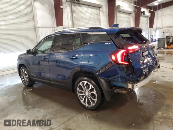 2021 GMC Terrain SLT with VIN 3GKALVEV6ML315797, listed as a Copart auction lot 49456275 with 74,142 mi miles and Salvage Title. Bid and sale history available at DreamBid. Image 2.