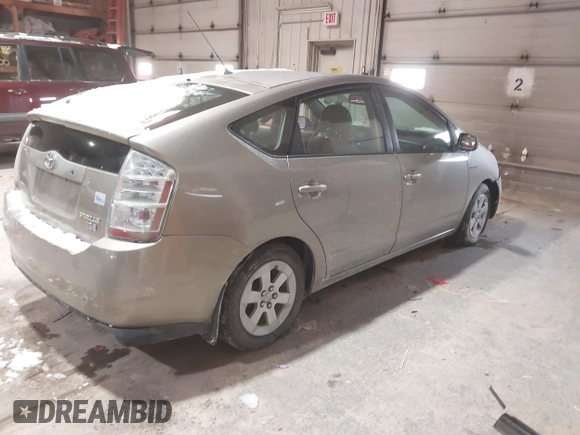 2006 Toyota Prius with VIN JTDKB20U167518524, listed as a IAAI auction lot 41582958 with 234,344 mi miles. Bid and sale history available at carsss.com. Image 4.