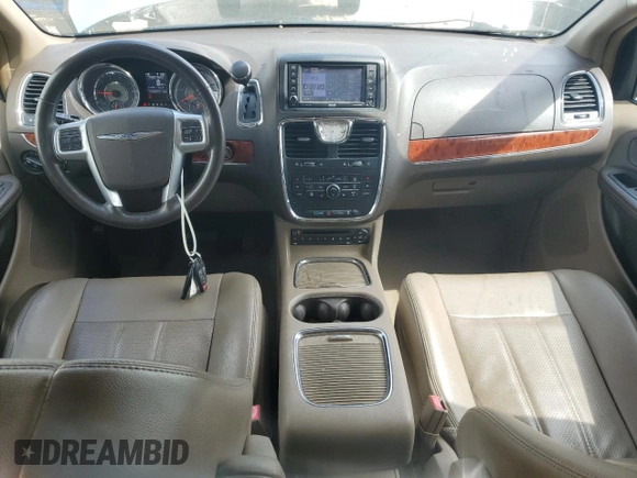 2013 Chrysler Town & Country Touring L with VIN 2C4RC1CG6DR608159, listed as a Copart auction lot 54582165 with 216,369 mi miles and Salvage Title. Bid and sale history available at DreamBid. Image 8.