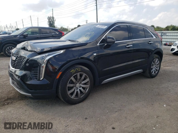 2019 Cadillac XT4 FWD Premium Luxury with VIN 1GYFZCR40KF222104, listed as a Copart auction lot 43570333 with 38,281 mi miles. Bid and sale history available at carsss.com. Image 1.