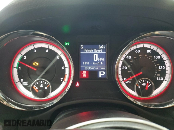 2013 Dodge Durango Citadel with VIN 1C4RDJEG2DC518008, listed as a Copart auction lot 61790705 with 165,042 mi miles and Salvage title. Bid and sale history available at DreamBid. Image 9.