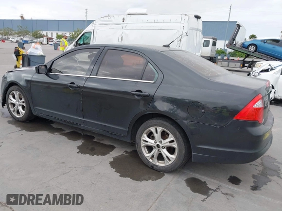 2012 Ford Fusion SE with VIN 3FAHP0HA1CR381248, listed as a IAAI auction lot 42120526 with 233,348 mi miles. Bid and sale history available at carsss.com. Image 3.