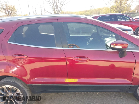 2019 Ford EcoSport Titanium with VIN MAJ3S2KEXKC272574, listed as a IAAI auction lot 41743534 with 83,248 mi miles and . Bid and sale history available at DreamBid. Image 13.