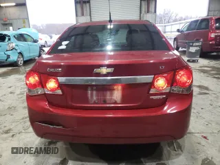 2013 Chevrolet Cruze 1LT with VIN 1G1PC5SB2D7151672, listed as a Copart auction lot 44933645 with 150,362 mi miles and Salvage Title. Bid and sale history available at carsss.com. Image 6.