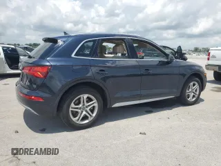 2019 Audi Q5 Premium with VIN WA1ANAFY2K2080444, listed as a Copart auction lot 61273195 with 52,942 mi miles and Salvage title. Bid and sale history available at DreamBid. Image 3.