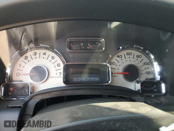 2007 Ford Expedition Limited with VIN 1FMFU19557LA54160, listed as a Copart auction lot 52327855 with Not provided miles and Salvage title. Bid and sale history available at DreamBid. Image 9.