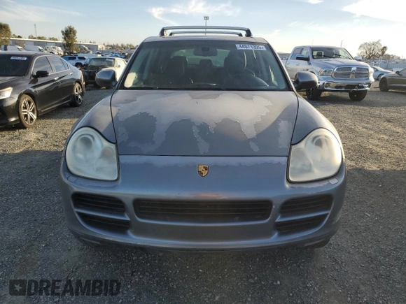 2004 Porsche Cayenne S with VIN WP1AB29PX4LA74460, listed as a Copart auction lot 44071395 with 111,419 mi miles and Clean Title. Bid and sale history available at carsss.com. Image 5.