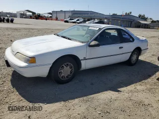 1991 Ford Thunderbird z VIN 1FAPP60T6MH171775, wystawiony jako Copart lot #58339515 z przebiegiem 80 569 mil mil oraz Szkody całkowita. Historia ofert i sprzedaży dostępna na DreamBid. Obrazek 1.