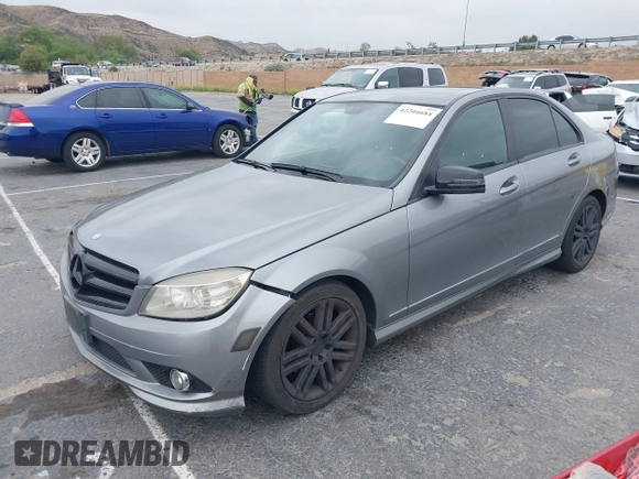 2008 Mercedes-Benz C 300 Sport with VIN WDDGF54X98F114336, listed as a IAAI auction lot 42204684 with 181,625 mi miles and . Bid and sale history available at carsss.com. Image 2.
