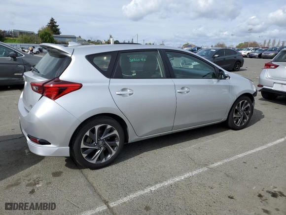 2017 Toyota Corolla iM with VIN JTNKARJE8HJ527791, listed as a Copart auction lot 47866185 with 112,656 mi miles and Salvage Title. Bid and sale history available at carsss.com. Image 3.