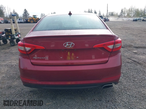 2016 Hyundai Sonata SE with VIN 5NPE24AF0GH261359, listed as a IAAI auction lot 42005720 with 100,889 mi miles and . Bid and sale history available at carsss.com. Image 16.