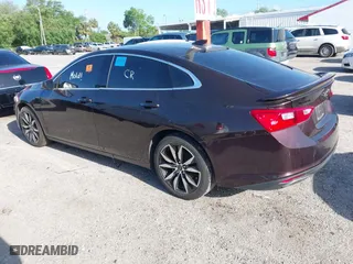 2020 Chevrolet Malibu RS with VIN 1G1ZG5ST0LF156363, listed as a IAAI auction lot 41934649 with 139,169 mi miles. Bid and sale history available at carsss.com. Image 3.