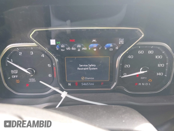 2021 GMC Sierra 1500 Denali z VIN 3GTU9FETXMG382438, wystawiony jako IAAI lot #41880365 z przebiegiem 54 651 mil mil oraz . Historia ofert i sprzedaży dostępna na DreamBid. Obrazek 7.