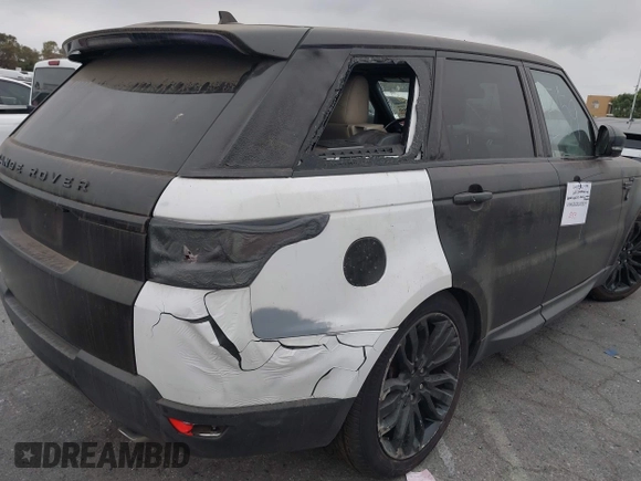 2016 Land Rover Range Rover Sport V6 HSE with VIN SALWR2VF8GA565814, listed as a IAAI auction lot 42173060 with 96,705 mi miles. Bid and sale history available at carsss.com. Image 6.