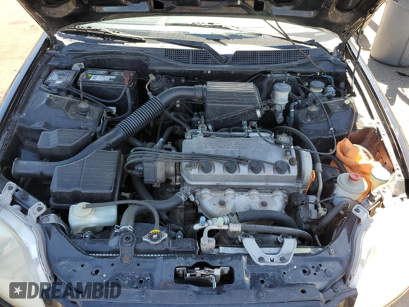 1998 Honda Civic DX with VIN 1HGEJ6120WL012227, listed as a Copart auction lot 68300514 with 278,117 mi miles and Salvage Title. Bid and sale history available at carsss.com. Image 12.