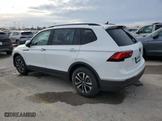 2024 Volkswagen Tiguan S with VIN 3VVRB7AX8RM189529, listed as a Copart auction lot 44741095 with 0 mi miles and Salvage Title. Bid and sale history available at carsss.com. Image 2.