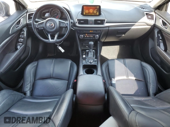 2017 Mazda 3 Touring z VIN JM1BN1L7XH1102372, wystawiony jako Copart lot #61180195 z przebiegiem 57 606 mil mil oraz Szkoda całkowita • Salvage title. Historia ofert i sprzedaży dostępna na DreamBid. Obrazek 8.