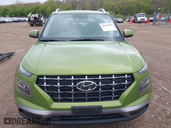 2023 Hyundai Venue SEL with VIN KMHRC8A38PU243429, listed as a IAAI auction lot 42193518 with 39,020 mi miles and . Bid and sale history available at DreamBid. Image 13.