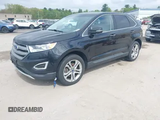 2017 Ford Edge Titanium z VIN 2FMPK4K97HBB82314, wystawiony jako IAAI lot #42295212 z przebiegiem 191 524 mil mil oraz . Historia ofert i sprzedaży dostępna na DreamBid. Obrazek 2.