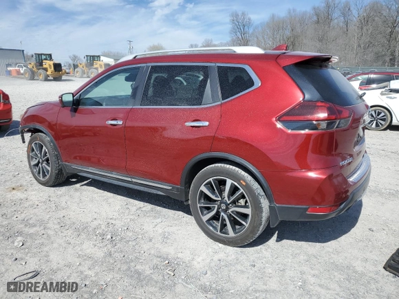 2019 Nissan Rogue SL with VIN 5N1AT2MT1KC757112, listed as a Copart auction lot 49328715 with 50,774 mi miles and Salvage Title. Bid and sale history available at carsss.com. Image 2.