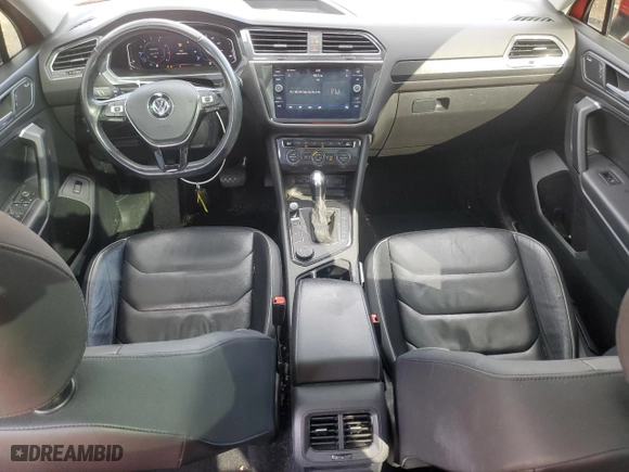 2019 Volkswagen Tiguan SEL Premium with VIN 3VV4B7AX4KM126301, listed as a Copart auction lot 50749905 with 66,100 mi miles and Salvage Title. Bid and sale history available at carsss.com. Image 8.