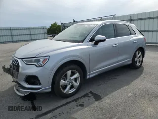 2020 Audi Q3 Premium Plus with VIN WA1BECF31L1048418, listed as a Copart auction lot 58637175 with 30,163 mi miles and Salvage title. Bid and sale history available at DreamBid. Image 1.