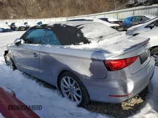 2016 Audi A3 2.0T Premium with VIN WAU78LFF9G1077441, listed as a Copart auction lot 81999203 with 25,401 mi miles. Bid and sale history available at carsss.com. Image 2.