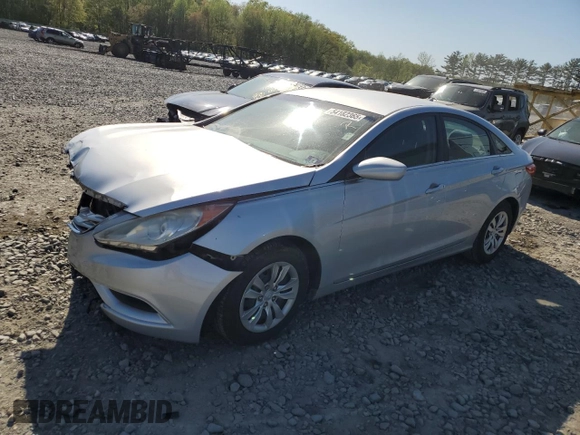 2011 Hyundai Sonata GLS with VIN 5NPEB4ACXBH225550, listed as a Copart auction lot 54182365 with 111,126 mi miles and Salvage Title. Bid and sale history available at carsss.com. Image 1.