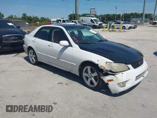 2003 Lexus IS 300 with VIN JTHBD192330070215, listed as a IAAI auction lot 42078983 with 1 mi miles. Bid and sale history available at carsss.com. Image 1.