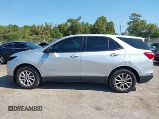 2018 Chevrolet Equinox LS with VIN 3GNAXHEV8JS502212, listed as a IAAI auction lot 42064863 with 107,321 mi miles and . Bid and sale history available at DreamBid. Image 15.