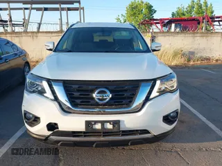 2019 Nissan Pathfinder S with VIN 5N1DR2MN7KC634136, listed as a IAAI auction lot 42195038 with 102,619 mi miles. Bid and sale history available at carsss.com. Image 12.