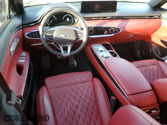 2024 Genesis GV70 3.5T Sport with VIN 5NMMCDTC2RH004120, listed as a Copart auction lot 48068715 with 32,752 mi miles and Salvage Title. Bid and sale history available at carsss.com. Image 8.