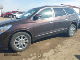 2015 Buick Enclave Leather with VIN 5GAKRBKD9FJ194039, listed as a IAAI auction lot 41750999 with 50,992 mi miles and . Bid and sale history available at DreamBid. Image 14.