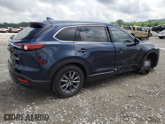 2021 Mazda CX-9 Touring with VIN JM3TCACY7M0511939, listed as a Copart auction lot 56715985 with 44,305 mi miles and Salvage title. Bid and sale history available at DreamBid. Image 3.