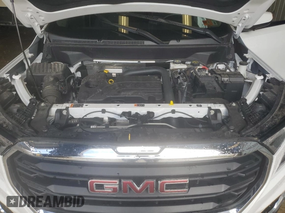 2024 GMC Terrain SLE with VIN 3GKALTEG5RL255590, listed as a Copart auction lot 61404565 with Not provided miles and Salvage title. Bid and sale history available at DreamBid. Image 12.