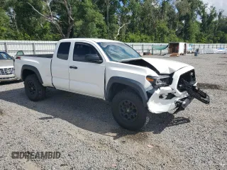2020 Toyota Tacoma SR with VIN 3TYSZ5AN5LT006078, listed as a Copart auction lot 61758015 with 46,519 mi miles and Salvage title. Bid and sale history available at DreamBid. Image 4.