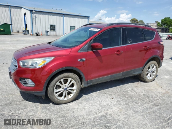 2017 Ford Escape SE with VIN 1FMCU9G9XHUD68308, listed as a Copart auction lot 54335675 with 88,691 mi miles and Clean Title. Bid and sale history available at carsss.com. Image 1.