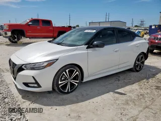 2022 Nissan Sentra SR z VIN 3N1AB8DVXNY259324, wystawiony jako Copart lot #57672695 z przebiegiem 39 841 mil mil oraz Szkoda całkowita • Salvage title. Historia ofert i sprzedaży dostępna na DreamBid. Obrazek 1.
