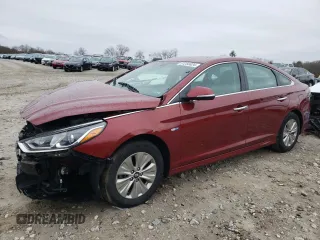 2018 Hyundai Sonata Hybrid SE with VIN KMHE24L30JA079805, listed as a Copart auction lot 51256624 with 80,539 mi miles and Salvage Title. Bid and sale history available at carsss.com. Image 1.