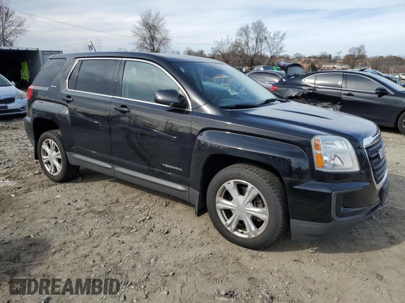 2017 GMC Terrain SLE with VIN 2GKFLSEK5H6264877, listed as a Copart auction lot 49780195 with 85,280 mi miles and Salvage Title. Bid and sale history available at carsss.com. Image 4.